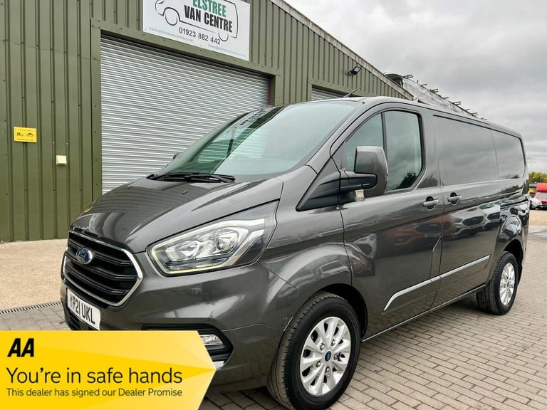2021 Ford Transit Custom 2.0 280 EcoBlue Limited Auto L1 H1 Euro 6 (s/s) 5dr PANEL VAN Diesel Aut...