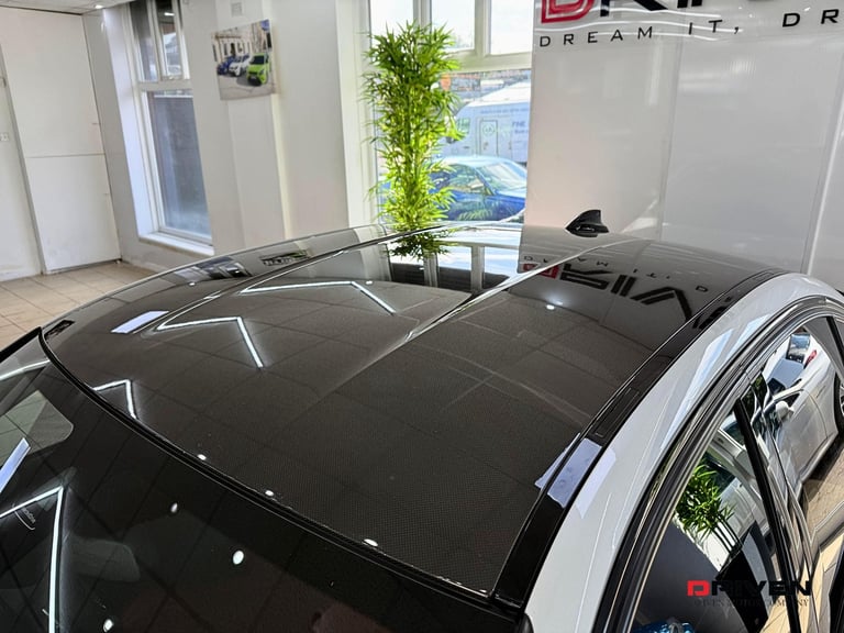HUGE SPEC! BMW M3 3.0 BiTurbo DCT 4DR SALOON + CARBON + RED LTHR + FREE&nbsp;DELIVERY