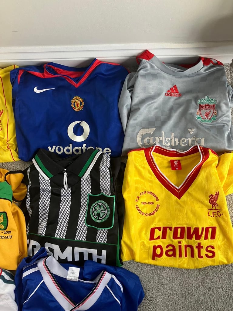 Jock Stein Scotland 1986 Away Retro Football Shirt Football Shirts