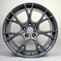 19" Staggered Gunmetal Grey 5M Comp Style alloys 5x120 will fit BMW 2 Series, 3 Series, 5 Series Etc
