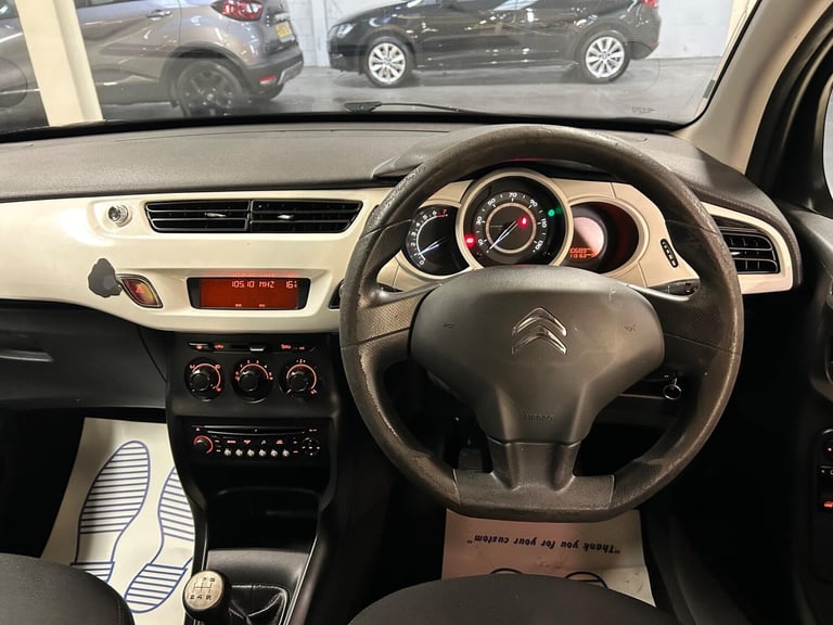2012 Citroen C3 1.4i Black 5dr HATCHBACK PETROL Manual