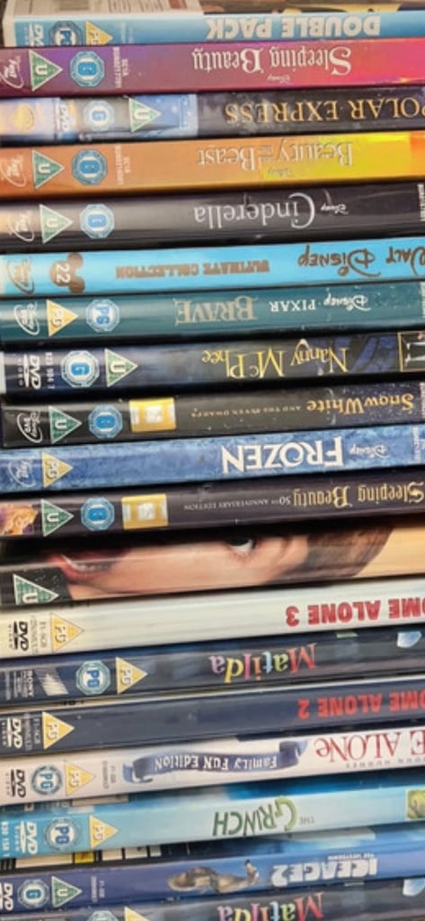 DVDs for sale 