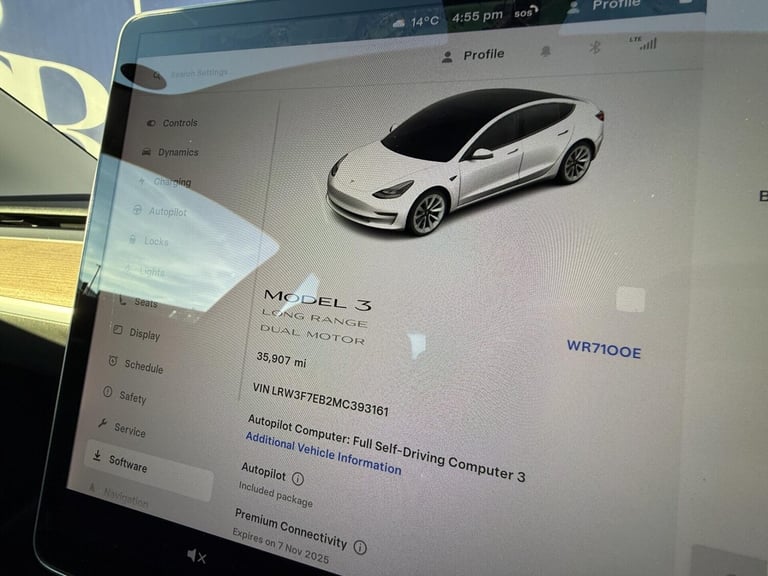2021 Tesla Model 3 Long Range AWD 4dr Auto SALOON ELECTRIC Automatic