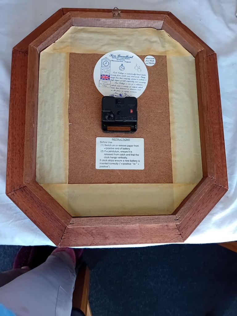 REDUCED Handmade Clock