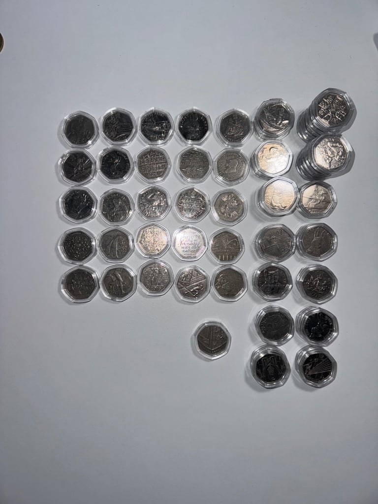 50p & £2 Coin Collection Job Lot