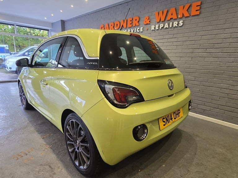 2014 Vauxhall ADAM 1.2i Glam 3dr HATCHBACK Petrol Manual