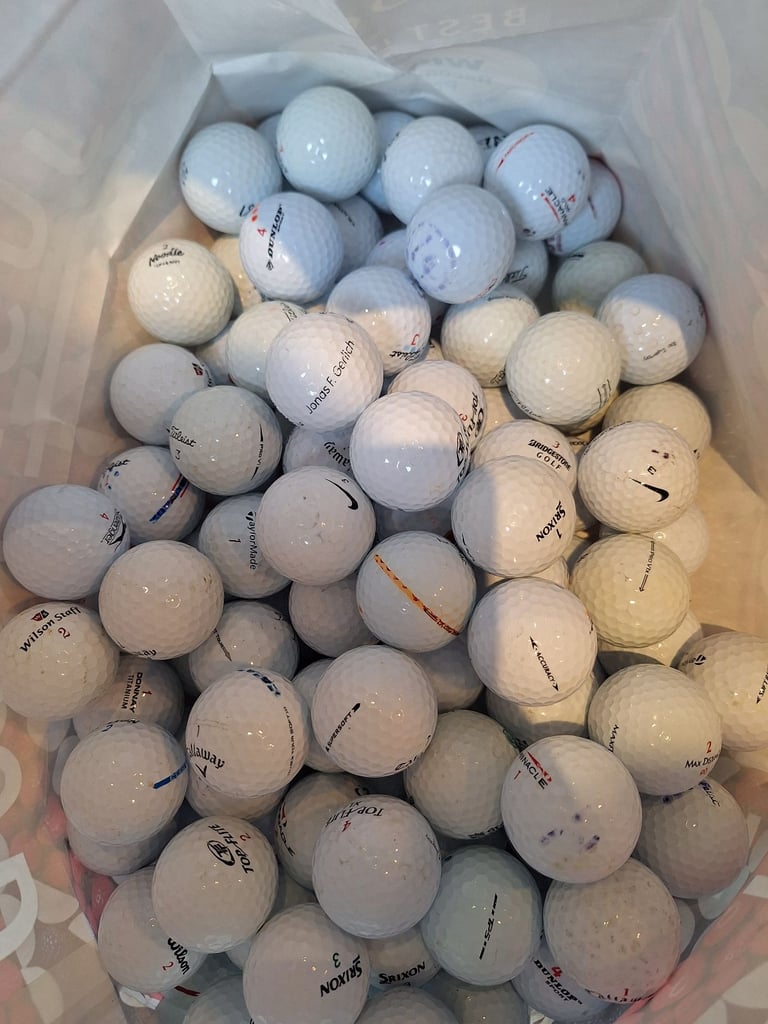 24 Used Golf Balls Mixed Brands | Grade B