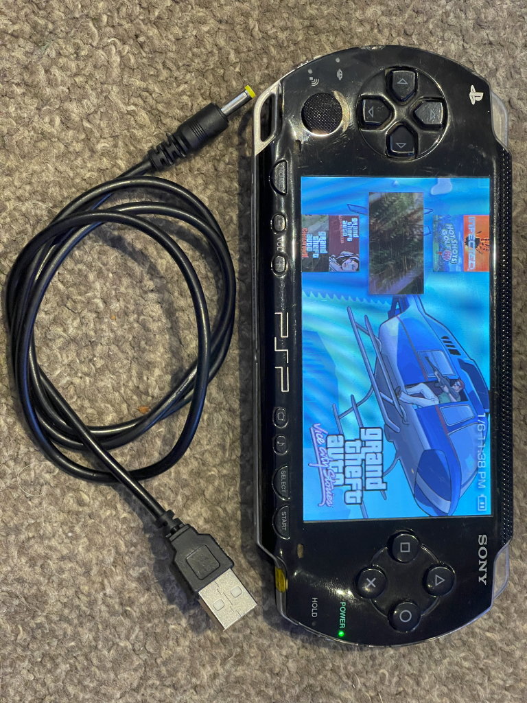 Sony PSP 3000 Blue Memory Stick