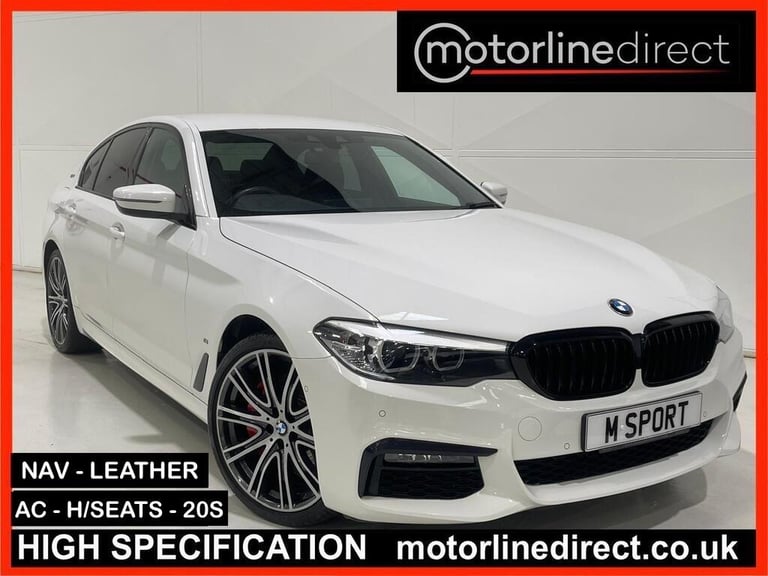 image for 2018 BMW 5 Series 2.0 530e 9.2kWh M Sport Saloon 4dr Petrol Plug-in Hybrid Auto Euro 6 (s/s) SALO...