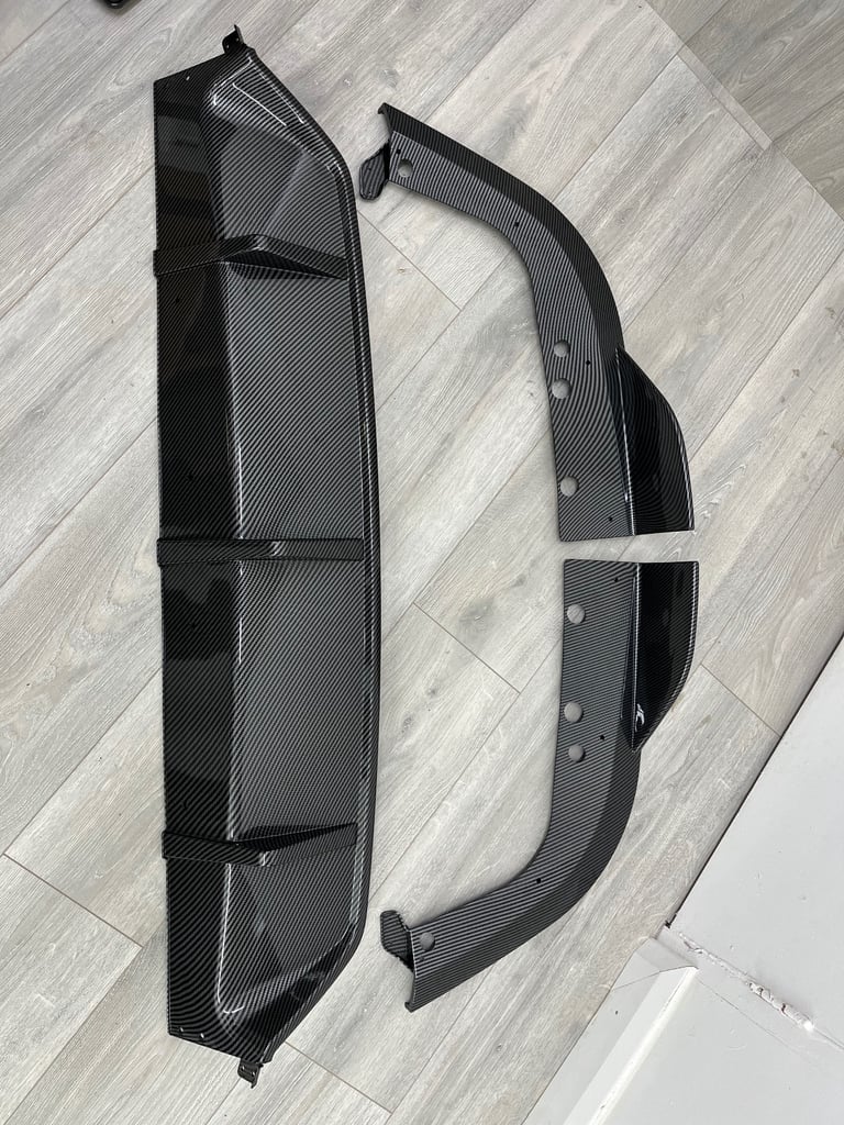 BMW X5 G05 Carbon Fibre Effect M Performance Styling Kit - front splitter, side skirts, defuser etc