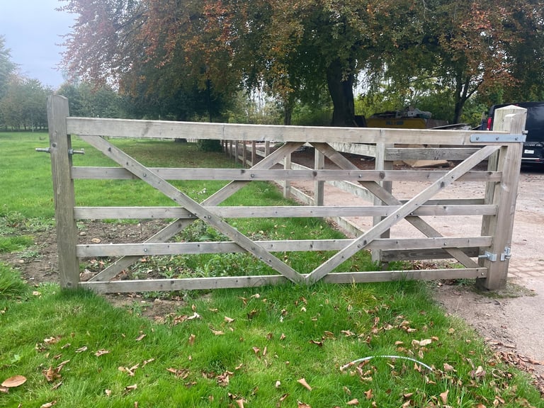image for Heavy duty farm gates 3 available and fencing available