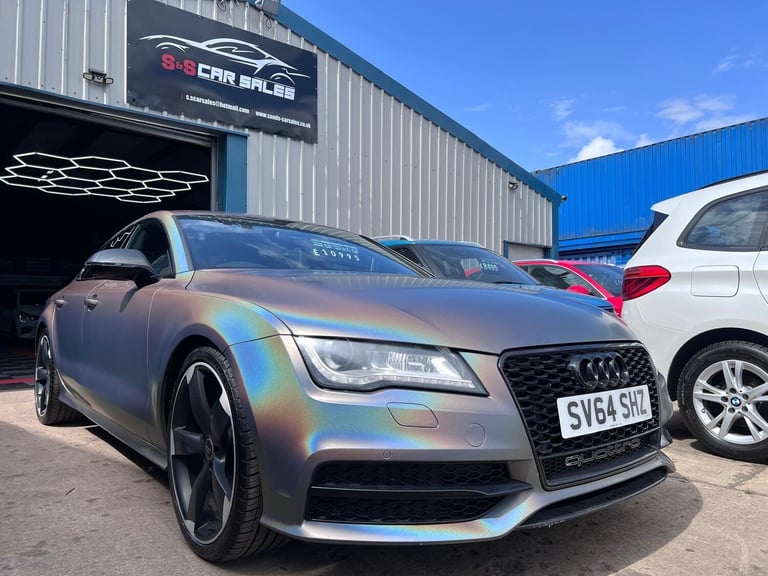 2014 Audi A7 3.0 TDI Quattro 204 Black Ed 5dr S Tronic [5 seat] HATCHBACK Diesel Automatic