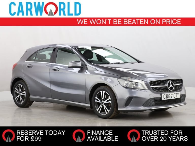 image for 2017 Mercedes-Benz A-Class 1.6 A160 SE Hatchback 5dr Petrol Manual Euro 6 (s/s) (102 ps) Hatchbac...