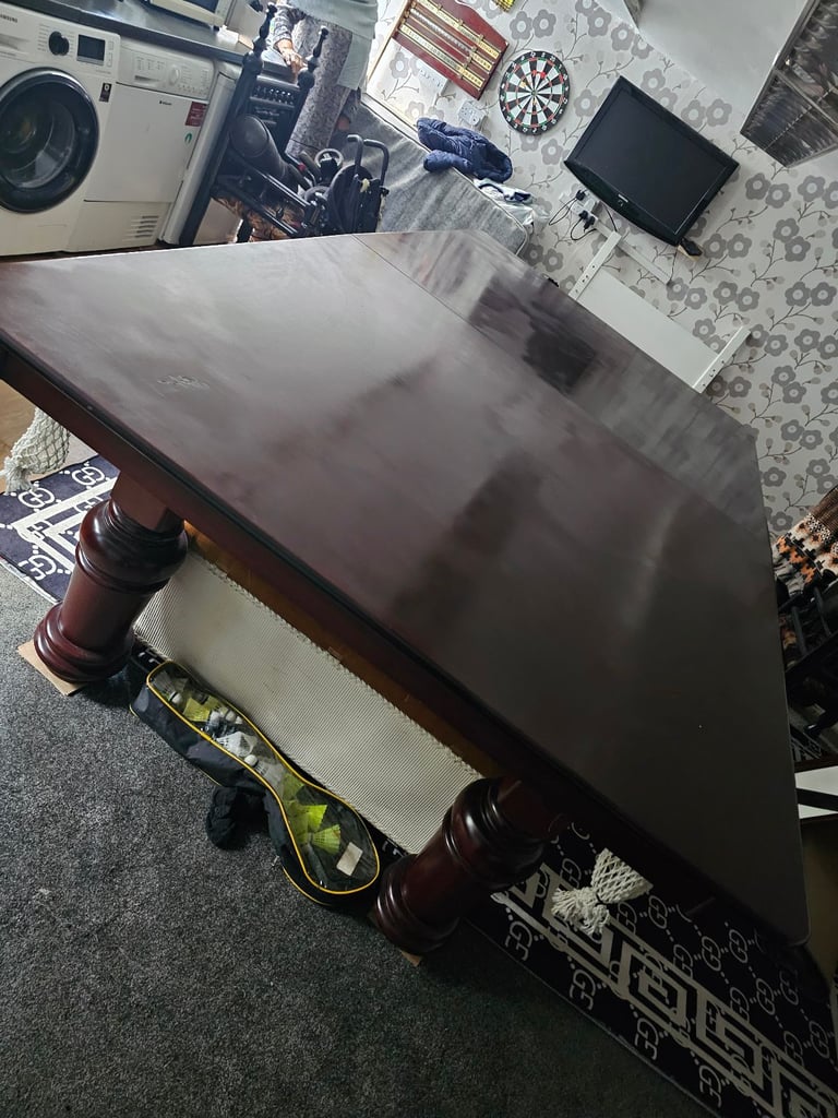 9ft snooker dining table