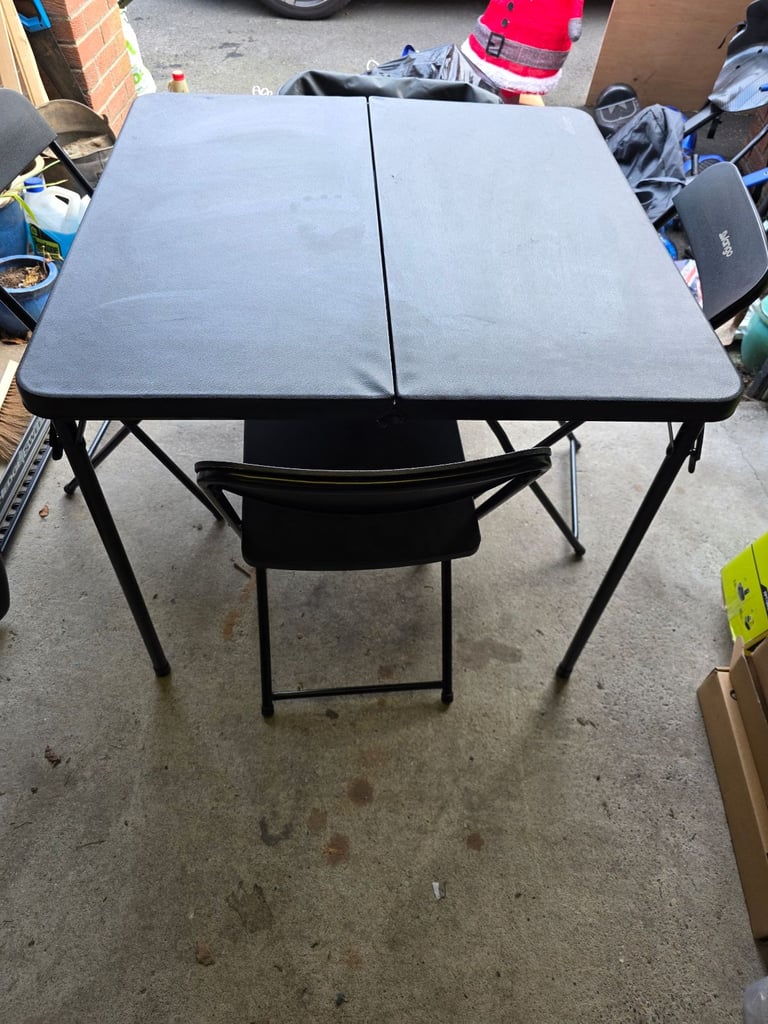 image for Camping table and chairs 