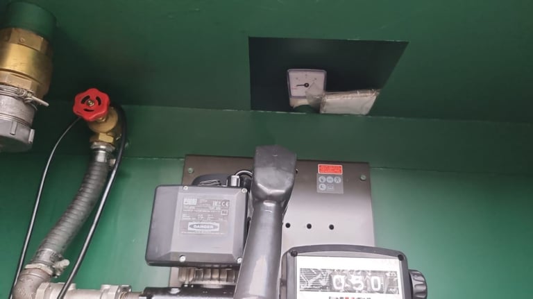 2700 litre diesel bunded fuel tank 