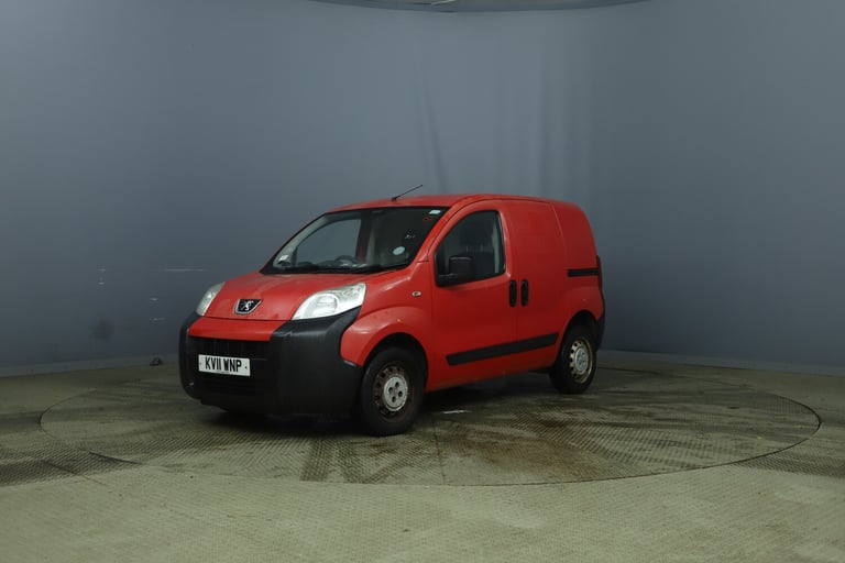 2011 Peugeot Bipper 1.4 HDi 8v S Class II Panel Van 3dr Diesel Manual FWD L1 H1