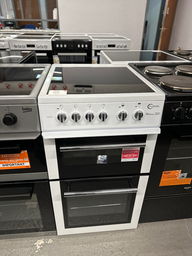 ☎️SALE NOW ON☎️GRADED FLAVEL 50cm ELECTRIC COOKER WITH WARRANTY 