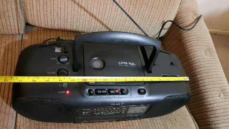 SONY CFD-10L CD RADIO CASSETTE CORDER 
