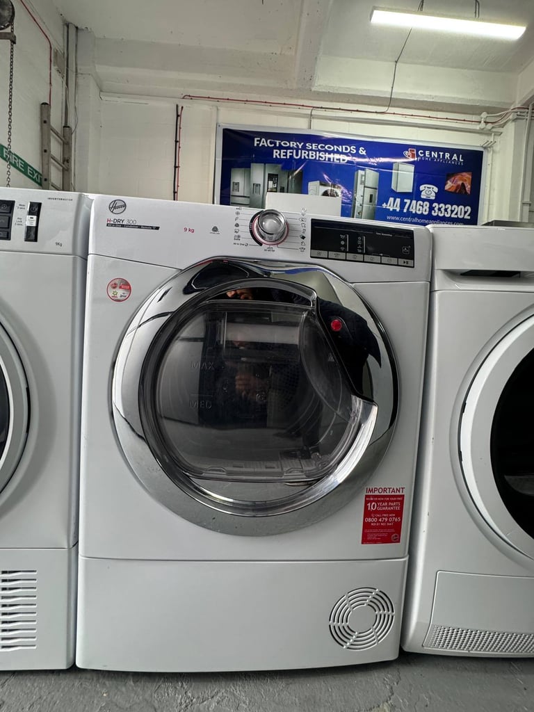 Hoover 9 kg Heat Pump Tumble Dryer -Free Same Day Delivery