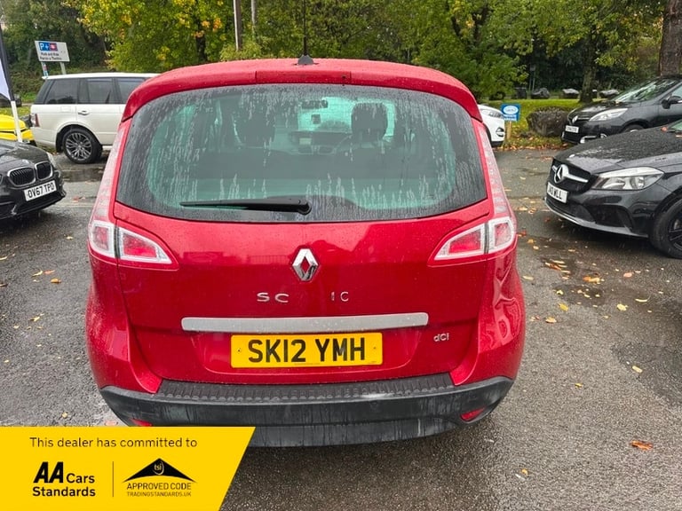 2012 Renault Scenic DYNAMIQUE TOMTOM DCI MPV Diesel Manual