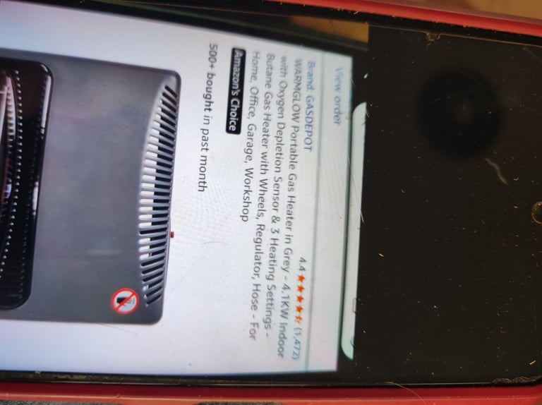 Gas depot , portable gas heater on wheels, plus 2 flo gas canisters 