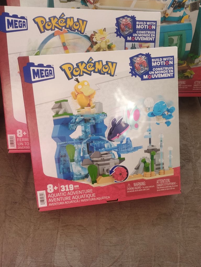 Brand new mega Pokémon lego games x6