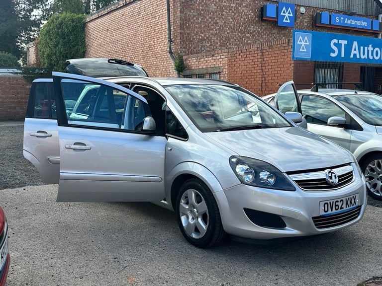 2012 62 VAUXHALL ZAFIRA 1.7 CDTI ECOFLEX EXCLUSIV MPV 5DR DIESEL MANUAL EURO 5 (