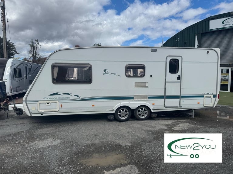 2002 Swift Conqueror 580 LUX 4 Berth Caravan - STOCK E187