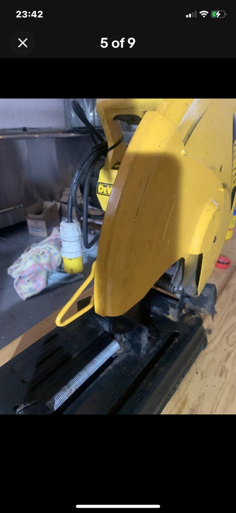 Dewalt D28730 metal chopsaw 