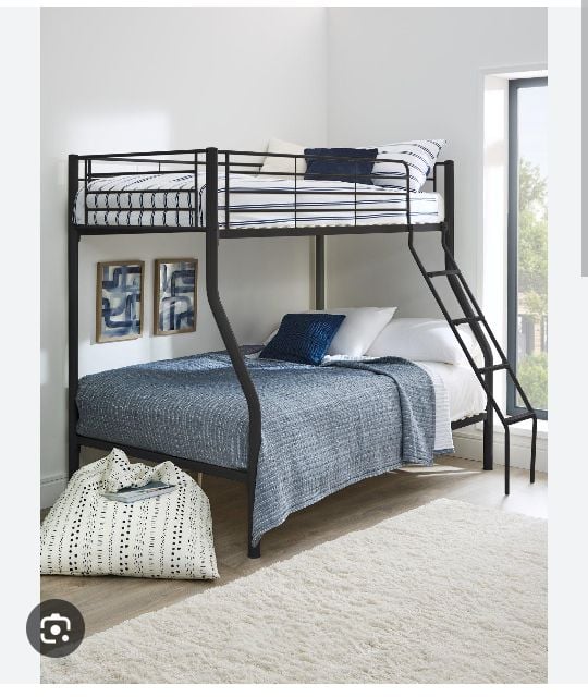image for Metal bunk bed.