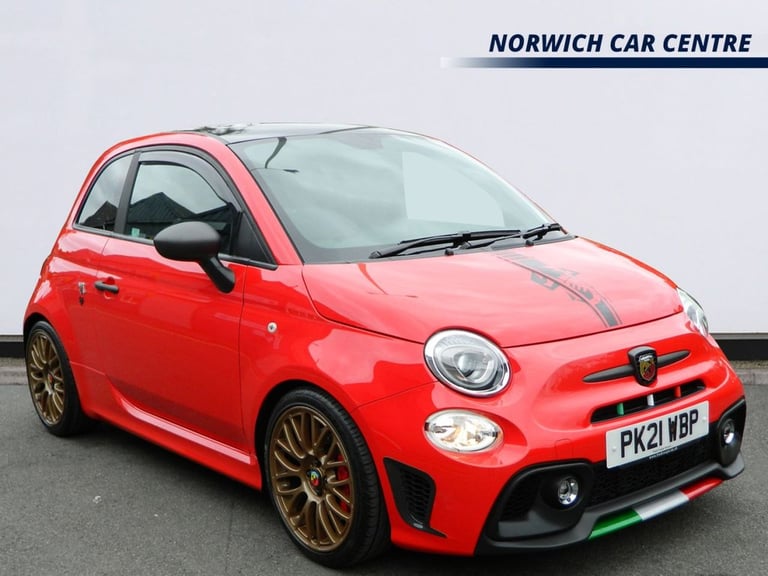 2021 Abarth 595 1.4 T-Jet Competizione 70th Hatchback 3dr Petrol Manual Euro 6 (180 bhp) Hatchbac...