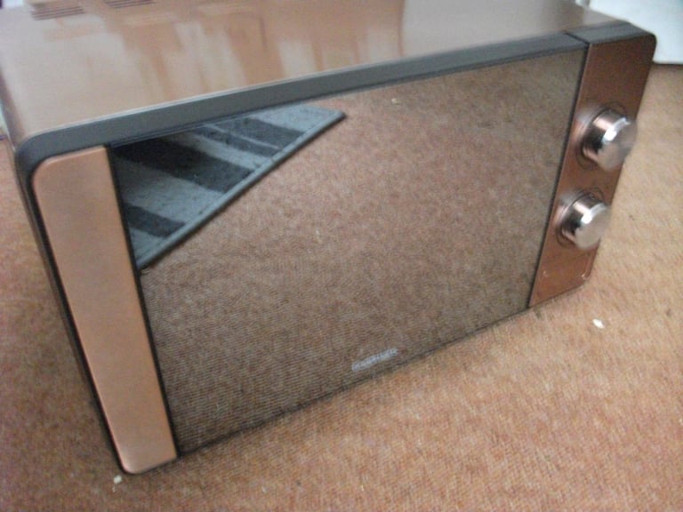 image for Goodman's Copper Effect Microwave Mirror Finish 700W