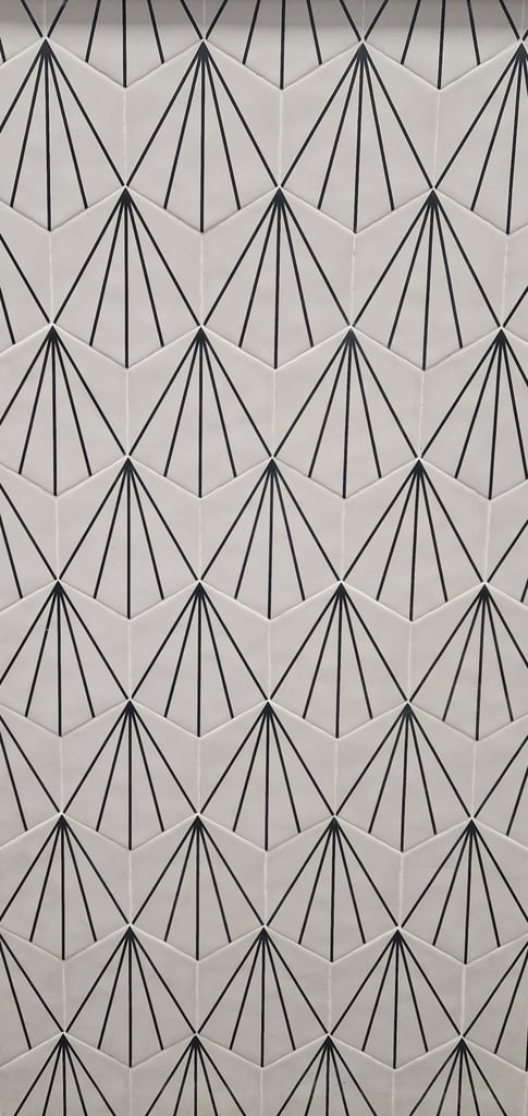 Hexagon Decor Matt Tiles - Suitable for Walls and floors (14cm x 16cm)