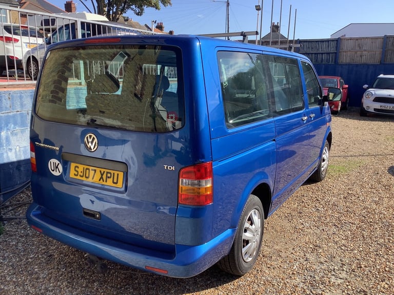 2007 Volkswagen Transporter Shuttle 2.5TDI PD 130PS SE Minibus Tip Auto MPV Diesel Automatic