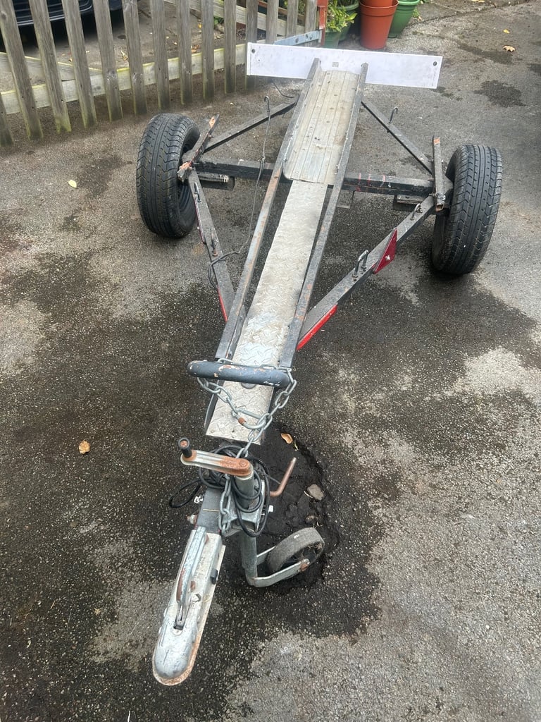 Motorbike / trials bike trailer 