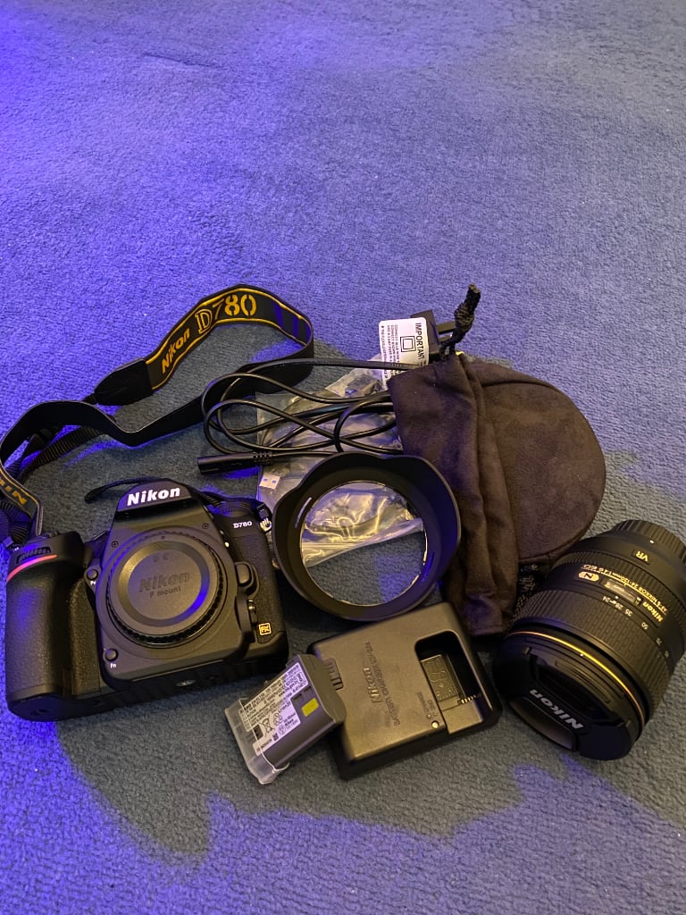 Nikon D780 Camera and 24-120mm Lens