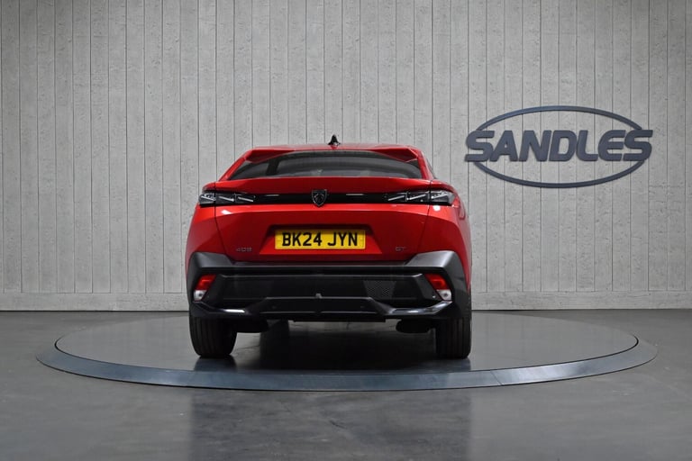 2024 Peugeot 408 1.2 PureTech GT Fastback EAT Euro 6 (s/s) 5dr HATCHBACK Petrol Automatic