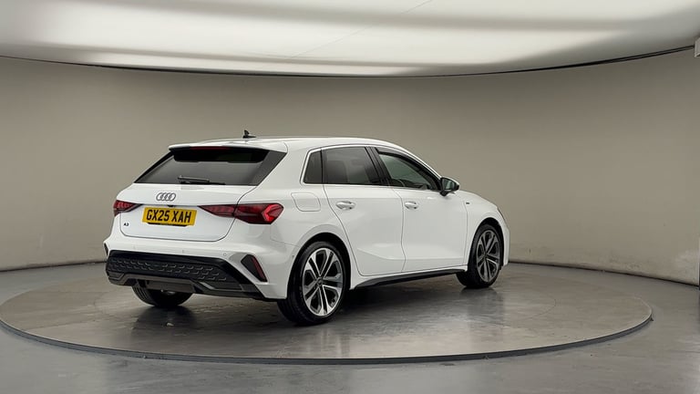 2025 Audi A3 1.5 TFSI 35 S line Sportback 5dr Petrol S Tronic Euro 6 (s/s) (150 ps) Hatchback Pet...