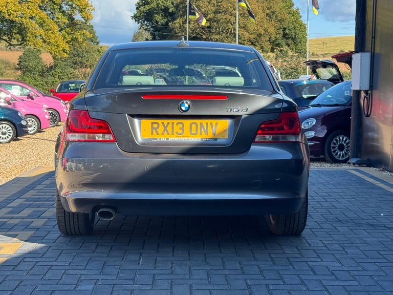 2013 BMW 1 Series 2.0 118d Exclusive Edition Euro 5 (s/s) 2dr COUPE Diesel Manual