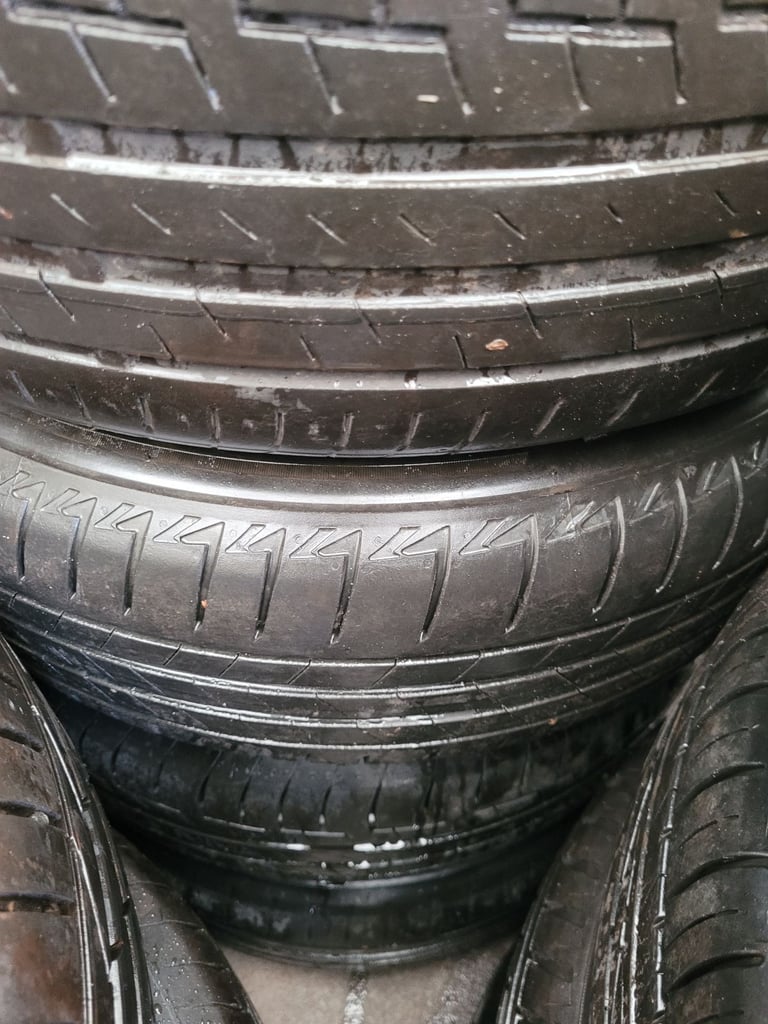 4x lovely clean ford transit custom wheels with good tyres size 205 60 16 