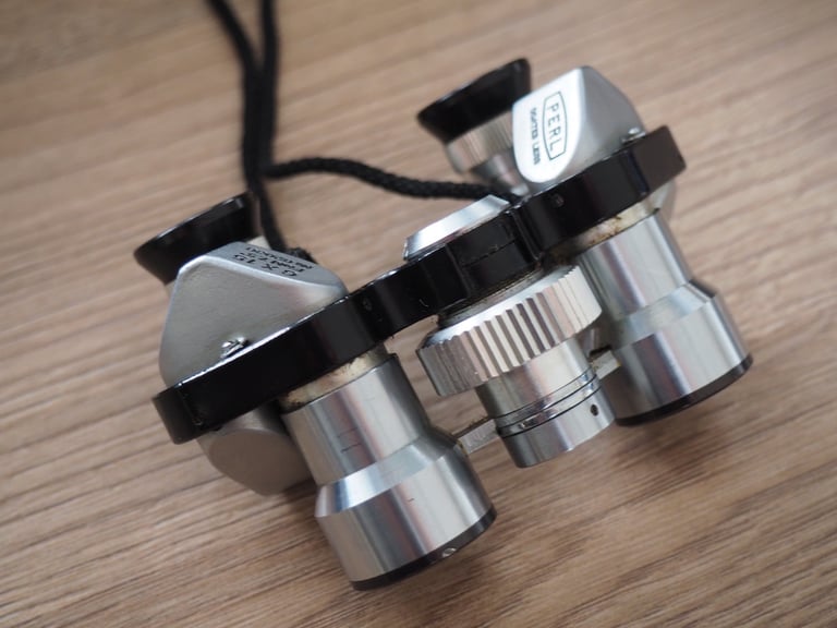 Vintage PERL Mini Binoculars - JAPANESE Made - Excellent Quality - Very Good Condition