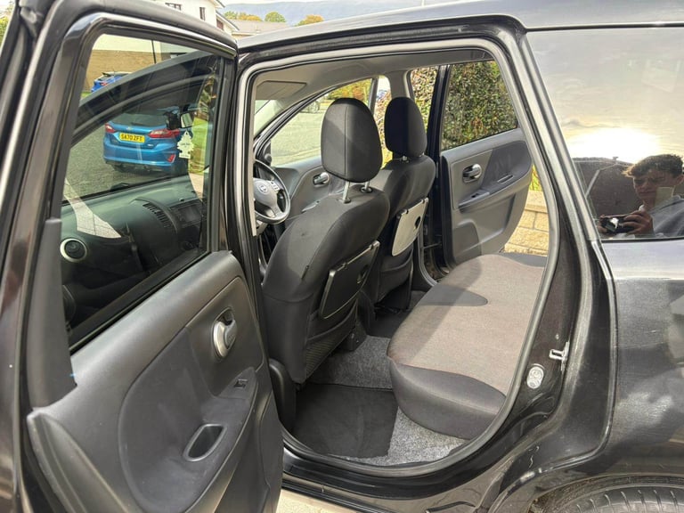 2009 Nissan Note 1.4 N-Tec 5dr – 72,000 miles – Black – Manual