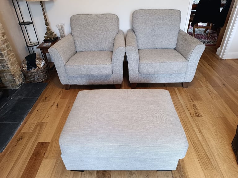 image for Comfy Armchairs & Footstool