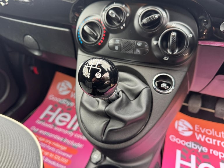 2020 Fiat 500 1.2 Lounge 3dr HATCHBACK PETROL Manual