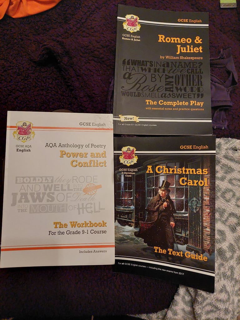Gcse English Literature books