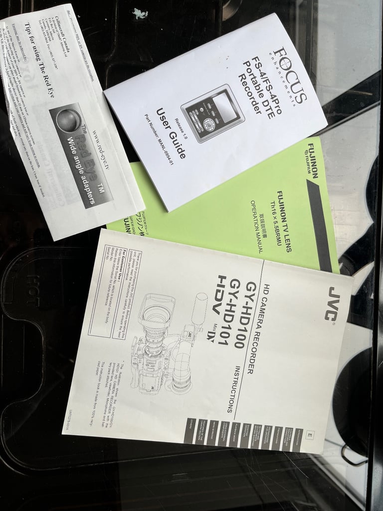 VIDEO CAMERA: JVC GY-HD101 WITH ACCESSORIES