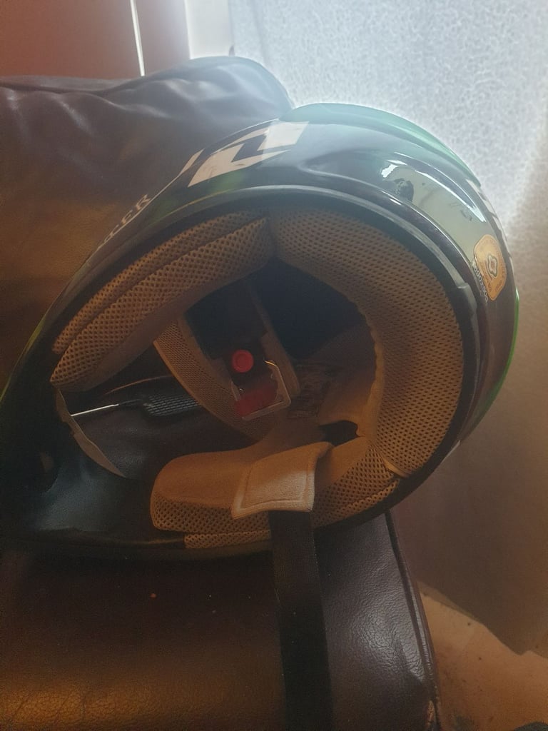 A Motorcycle/Motorcross Helmet 