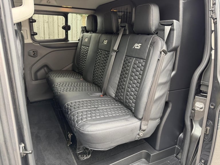 2022/72 FORD TRANSIT CUSTOM LTD RS EDITION 170ps SWB CREW VAN AUTOMATIC "NO VAT"