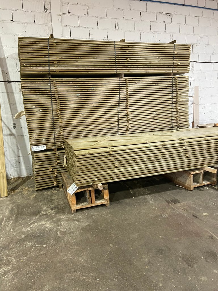 PREMIUM QUALITY DECKING BOARDS 3.6 X 120 X 28 